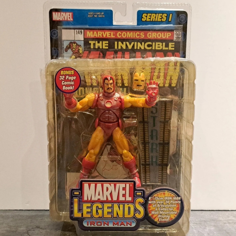 Marvel Legends Iron Man (Toybiz Seried 1)